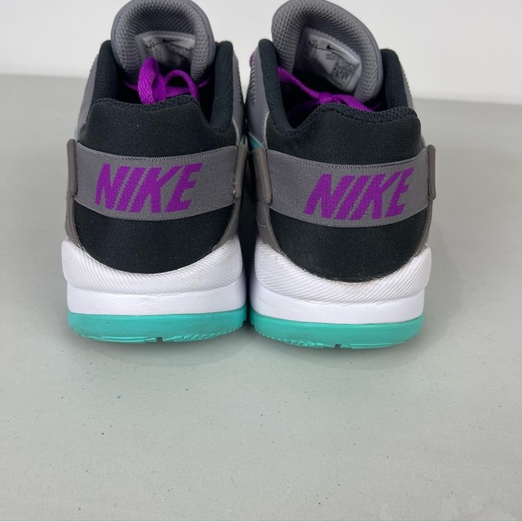 Nike LD Victory Low Top Sneakers Gunsmoke Grey Purple AT5604-006 Youth Size 6.5Y - Picture 2 of 8